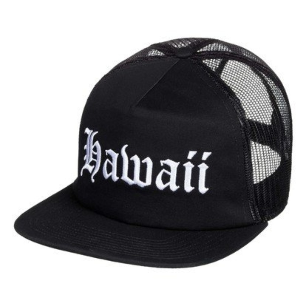 Quiksilver Hawaii HI Boar Slash Trucker Cap Snap